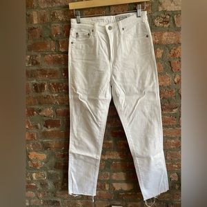 AG the Isabelle straight leg crop pant